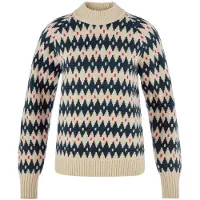 Fjällräven - Women's Övik Jacquard Knit - jersey de lana size XL, beige
