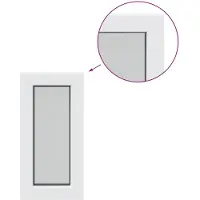 Yiwydaa Ventana para claraboya RISOR, 30 x 60 cm, PVC y vidrio