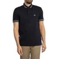 Armani Exchange para hombre. XM002326AF13026UB101 Polo Classic Breathable marino (XXL), Casual, Algodón, Manga corta, A|X Armani Exchang