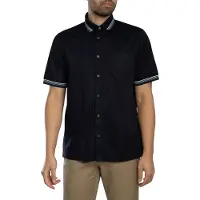 Armani Exchange para hombre. XM002110AF22640UB101 Polo Informal marino (S), Casual, Algodón, Manga corta, outlet 202