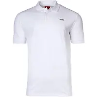 HUGO Camiseta 'Donos' negro / blanco