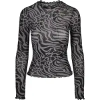 Urban Classics Camiseta gris / negro