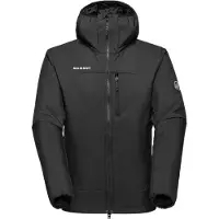 Mammut - Ropa de senderismo - Rime IN Hooded Jacket Men Black - Talla M - Negro
