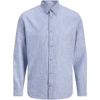 Jack & Jones Camisa azul / blanco