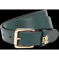 Ralph Lauren Cinturón verde oscuro