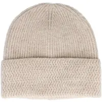 Maximo - Girl's Beanie m. Umschlag - Gorro size 51-53 cm, beige