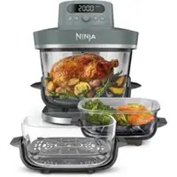 Ninja Freidora de aire de cristal XL CRISPi PRO (Pack ahorro 3 recipientes) | AS101EUGYB1ES | de SharkNinja