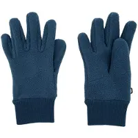Maximo - Kids' Fleece Gloves with Knitted Cuffs - Guantes size 5, azul