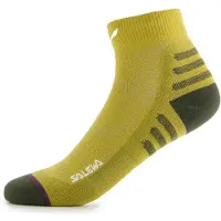 Salewa - Pedroc QRT Sock - Calcetines de running size 45-47, amarillo/oliva