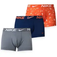 Nike Underwear Calzoncillo boxer 'ESSENTIAL' navy / gris / naranja / blanco