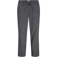 Jack & Jones Pantalón de pijama 'JACRIMON' antracita / blanco