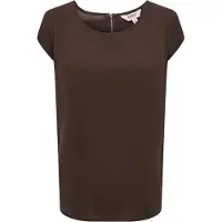 ONLY Blusa 'ONLVIC' chocolate