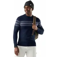 Smartwool - Sparwood Stripe Crew Sweater - Jerséis size XL, azul