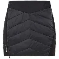 Vaude - Women's Sesvenna Reversible Skirt II - Falda de fibra sintética size 34, gris/negro