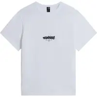 The North Face Camiseta gris oscuro / negro / blanco