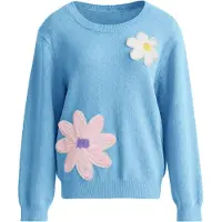 Imily Bela Jersey azul cielo / rosa / blanco