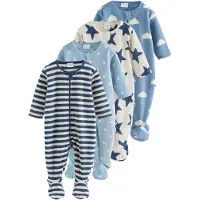 Next Pijama crema / ópalo / azul claro / azul oscuro