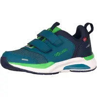 TROLLKIDS - Kid's Flekkefjord Hiker - Calzado informal size 32, dark marine /verde