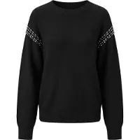Imily Bela Jersey negro / blanco perla