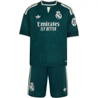 Adidas adidasMiniconjunto segunda equipación Real Madrid 26/27 92 Aurora Ivy Niño