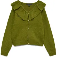 Vero Moda Cárdigan 'VMPUFF' oliva