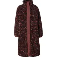 Iriedaily - Women's Fluffy Teddy Coat - Forro polar size M, rojo/marrón