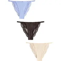 Next Panti azul pastel / marrón / rosa / blanco