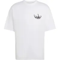 Adidas Originals Camiseta 'Powder Tongue' negro / blanco