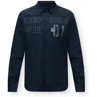CAMP DAVID Camisa navy / azul noche / azul paloma / negro