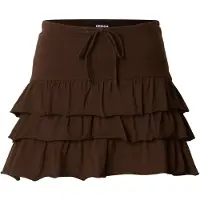 Urban Classics Falda chocolate