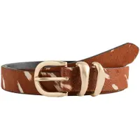 Next Cinturón beige / cognac