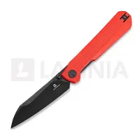 Bestechman Navaja Curvee - Black PVD - G10, rojo