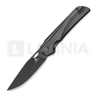 Bestechman Navaja Smuga - Black PVD - G10, negro