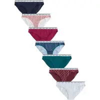 Next Braga marino / turquesa / gris moteado / magenta / rojo / borgoña / blanco lana