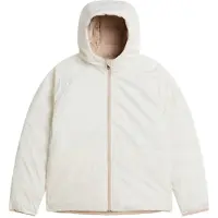 The North Face - Girl's Reversible Perrito Hooded Jacket - Chaqueta de fibra sintética size XS, beige