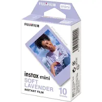 Fujifilm Papel fotografico instax mini film Soft Lavender 10 hojas