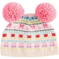 Next Gorra azul claro / rosé / rojo / blanco lana