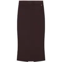 Armani Exchange para mujer. XW002633AF25935U6032 Falda tubo de punto entallada marrón (M), Casual, Poliamida, outlet