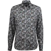 Stenströms Sofie Shirt Light Grey Pattern Talla: 36 | Manga Larga Outlet | Mujer | Gris