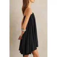 Reiss Tencel Bandeaux Indigo Talla: 6 | Mini Vestidos Outlet | Mujer | Azul