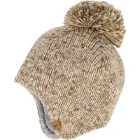 Maximo - Boy's Inkamütze m. Pompon - Gorro size 49-51 cm, beige
