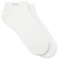 BOSS Calcetines gris / blanco