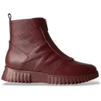 Wonders para mujer. A-4425 Botines A-4425 granate (36), Piel, Plano, Cremallera, Casual, outlet 2026.