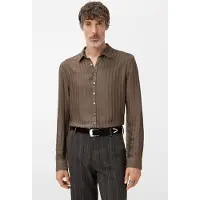 John Varvatos Bucks Shirt Dark Brown Talla: XL | Camisas Casuales Outlet | Hombre | Marrón