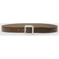 John Varvatos 30mm - Vestry Officer Belt Chocolate Talla: 40 | Cinturones Outlet | Hombre | Marrón