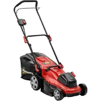 Outsunny Cortacésped eléctrico de 800 W con un ancho de corte de 40 cm y un depósito de recogida de 45 litros