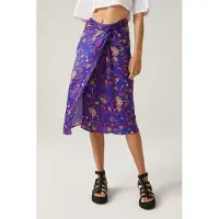 Ba&sh Mid-length Skirt Blue Talla: L | Faldas Midi Outlet | Mujer | Azul