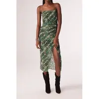 Ba&sh Long Dress Vert Talla: XS | Vestidos Midi Outlet | Mujer
