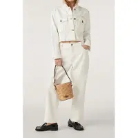 Ba&sh Jacket Offwhite Talla: S | Chaquetas Vaqueras Outlet | Mujer | Blanco