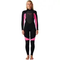 Rip Curl Traje De Neopreno De Manga Larga Con Cremallera En La Espalda Para Mujer Omega 4/3 Mm